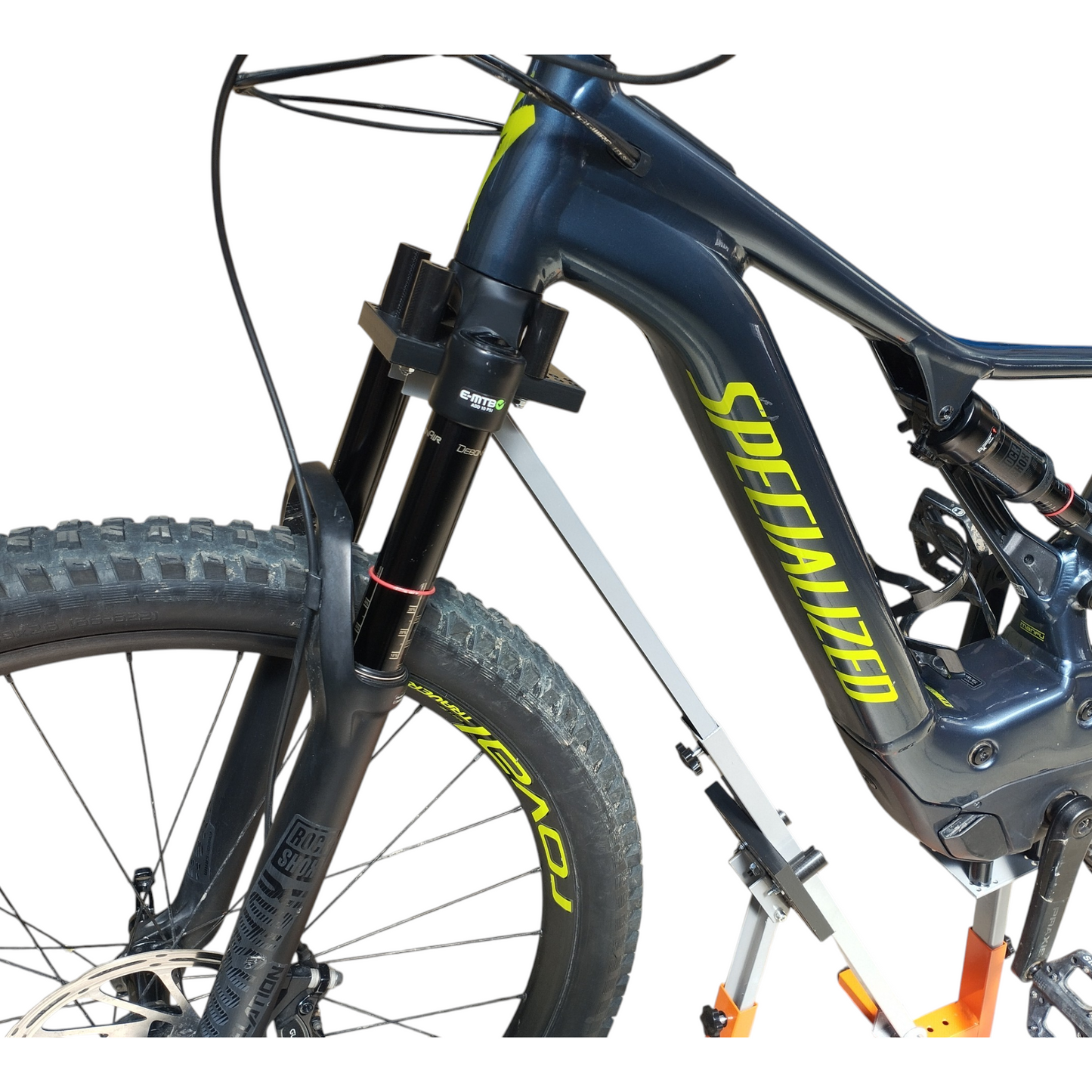 Cavalletto Centrale Manutenzione Bici Emtb E-Bike Universale Regolabile. Codice ITA035BL