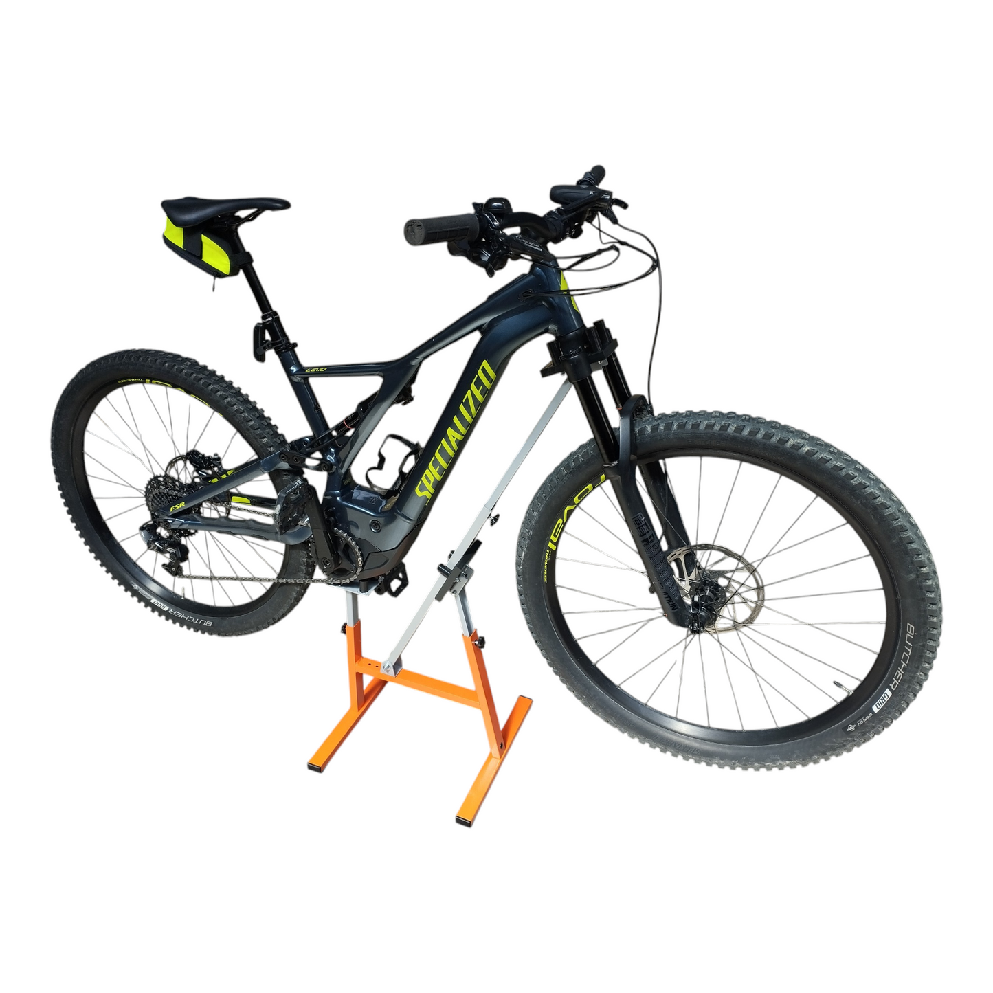 Cavalletto Centrale Manutenzione Bici Emtb E-Bike Universale Regolabile. Codice ITA031BL
