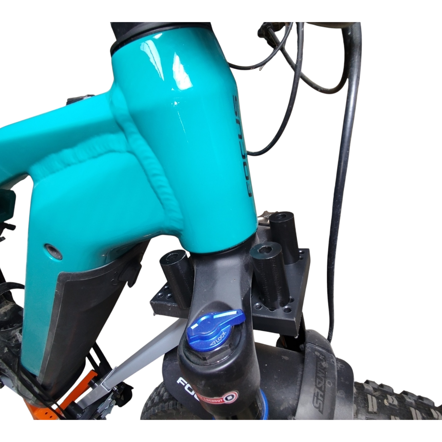 Cavalletto Centrale Manutenzione Bici Emtb E-Bike Universale Regolabile. Codice ITA031BL