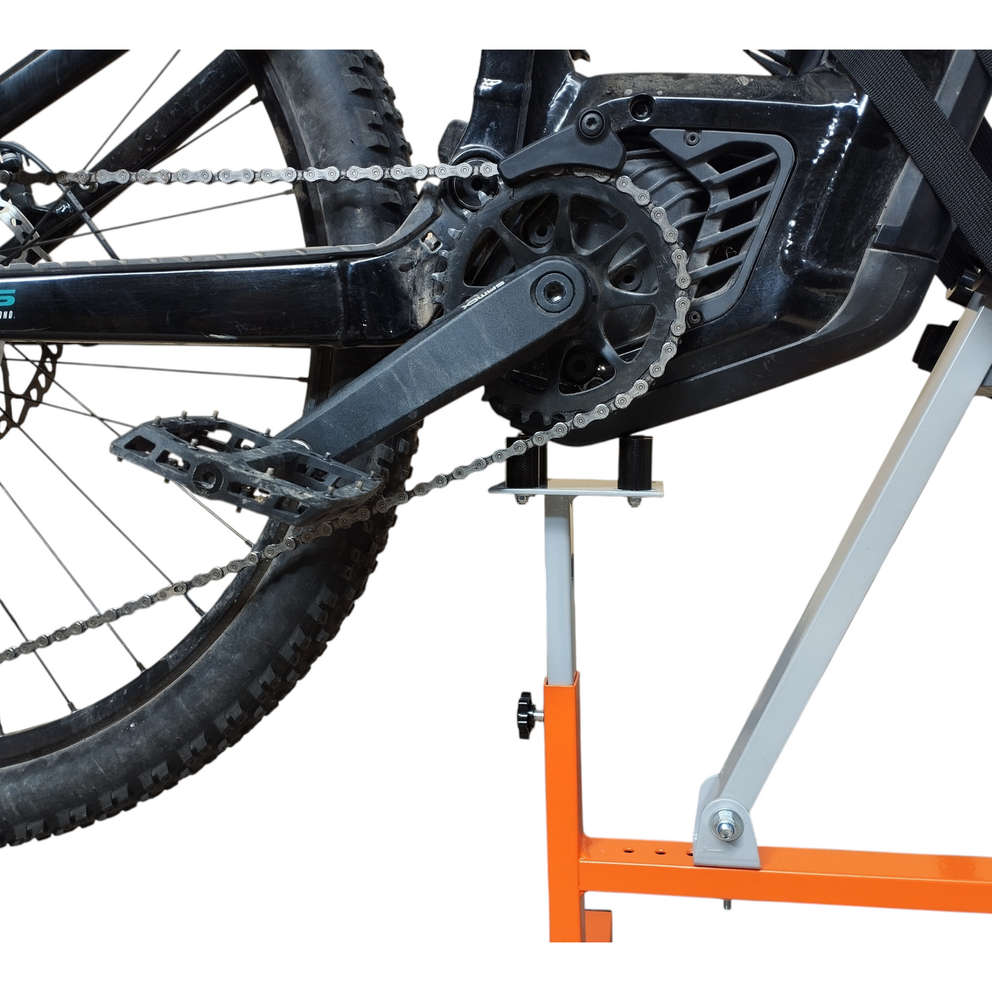 Cavalletto Centrale Manutenzione Bici Emtb E-Bike Universale Regolabile. Codice ITA031BL