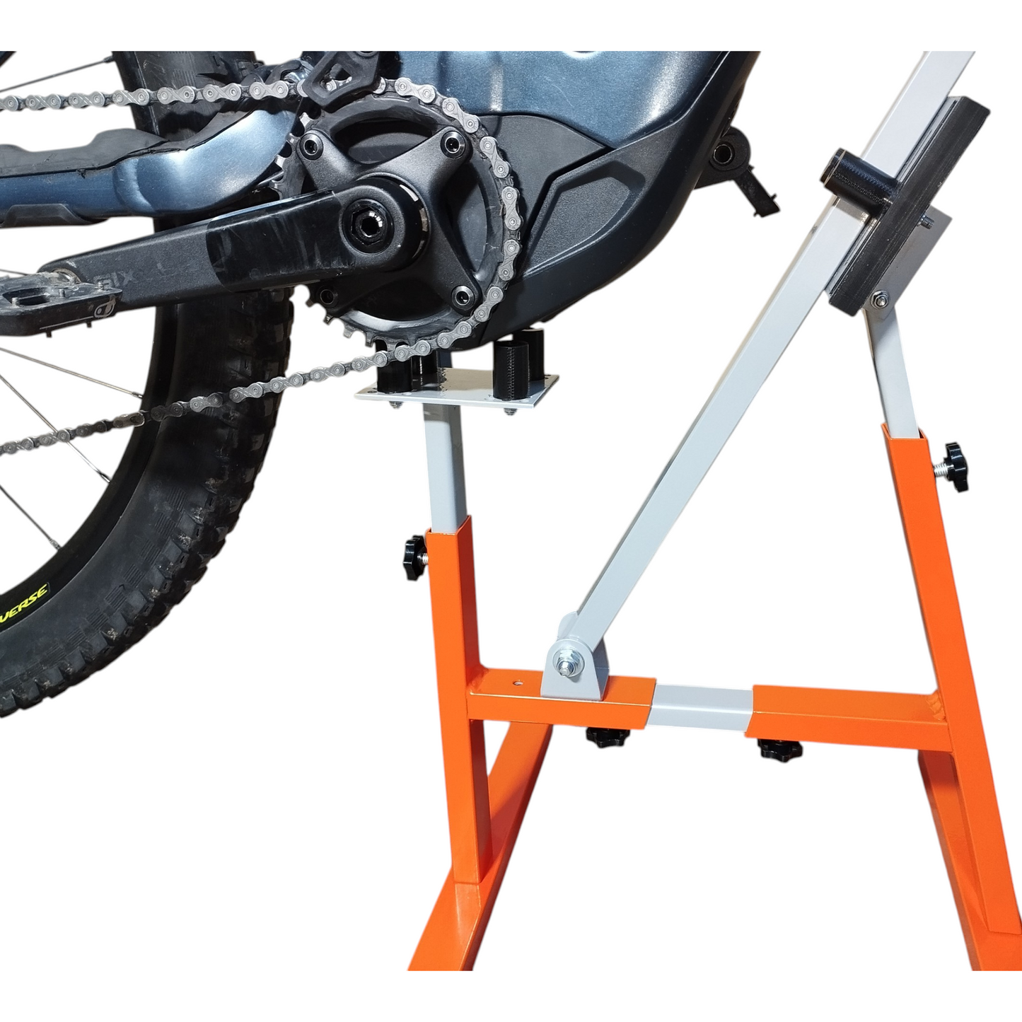 Cavalletto Centrale Manutenzione Bici Emtb E-Bike Universale Regolabile. Codice ITA035BLR