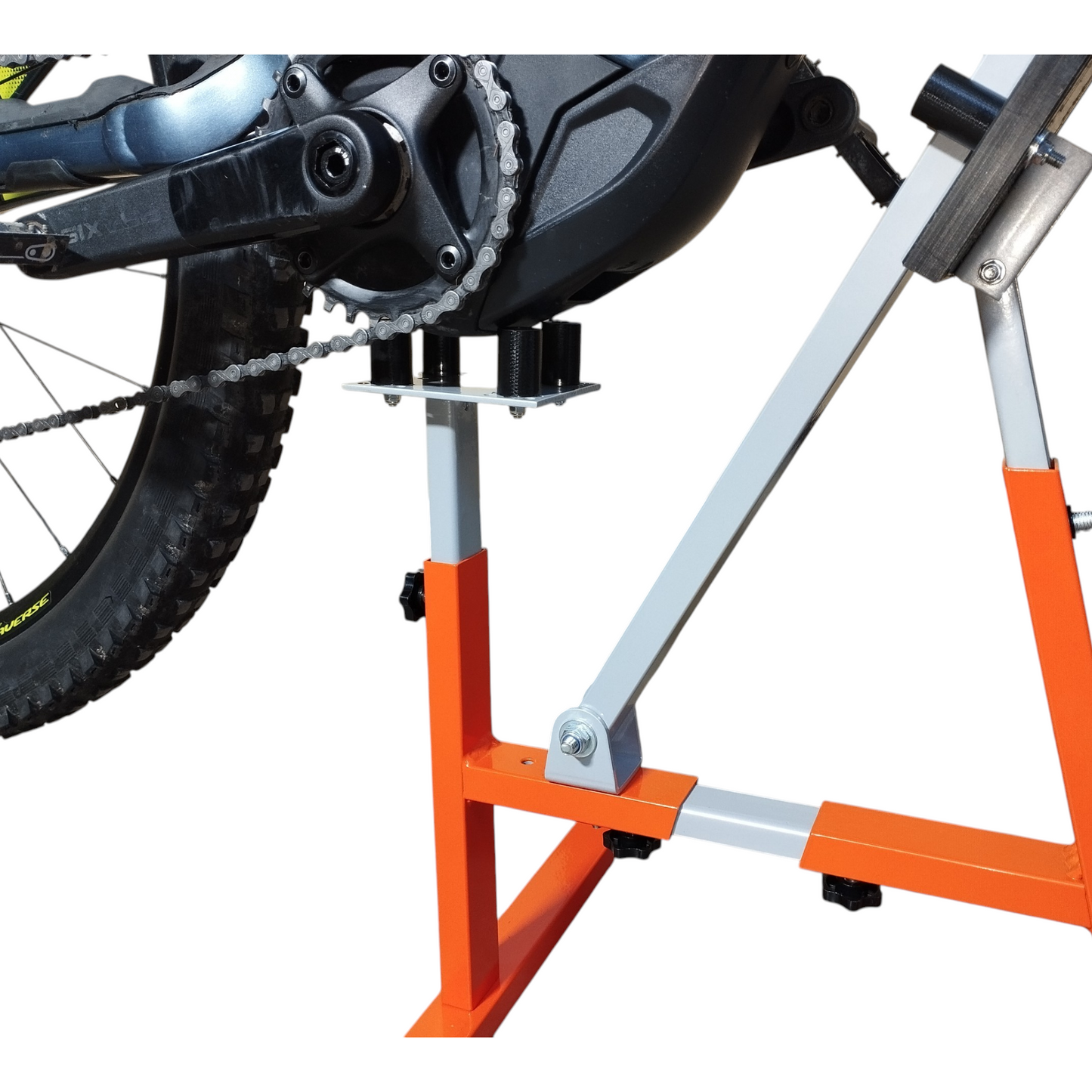 Cavalletto Centrale Manutenzione Bici Emtb E-Bike Universale Regolabile. Codice ITA035BL