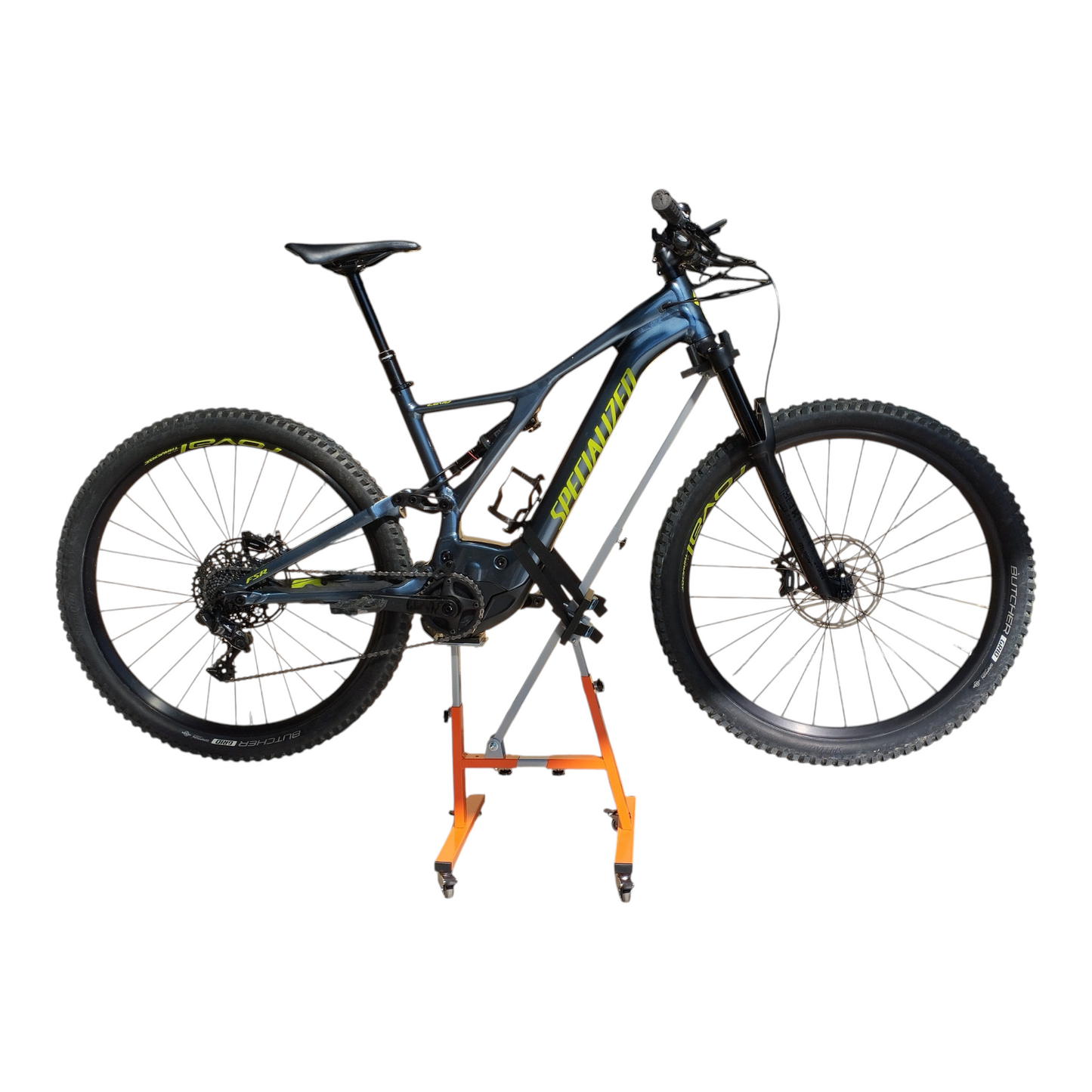 Cavalletto Centrale Manutenzione Bici Emtb E-Bike Universale Regolabile. Codice ITA035BLR
