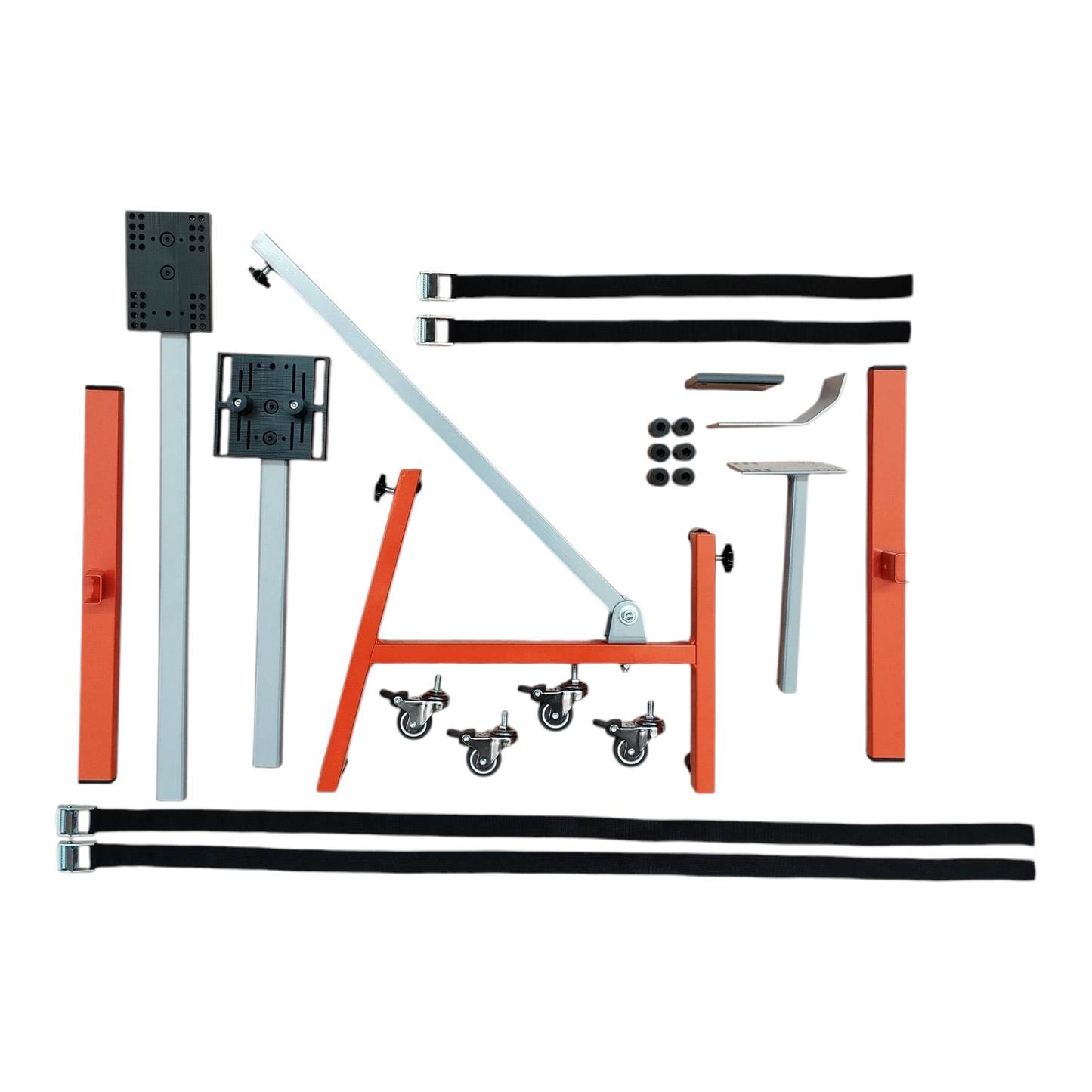 Cavalletto Centrale Manutenzione Bici Emtb E-Bike Universale Regolabile + Ruote. Codice ITA031BLR
