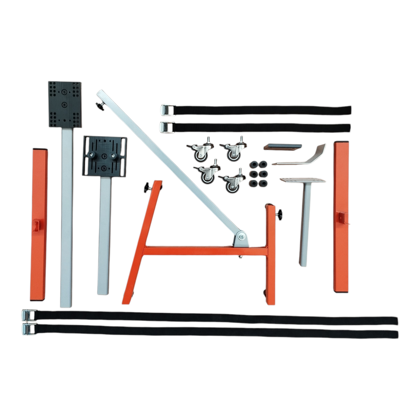 Cavalletto Centrale Manutenzione Bici Emtb E-Bike Universale Regolabile + Ruote. Codice ITA031BLR