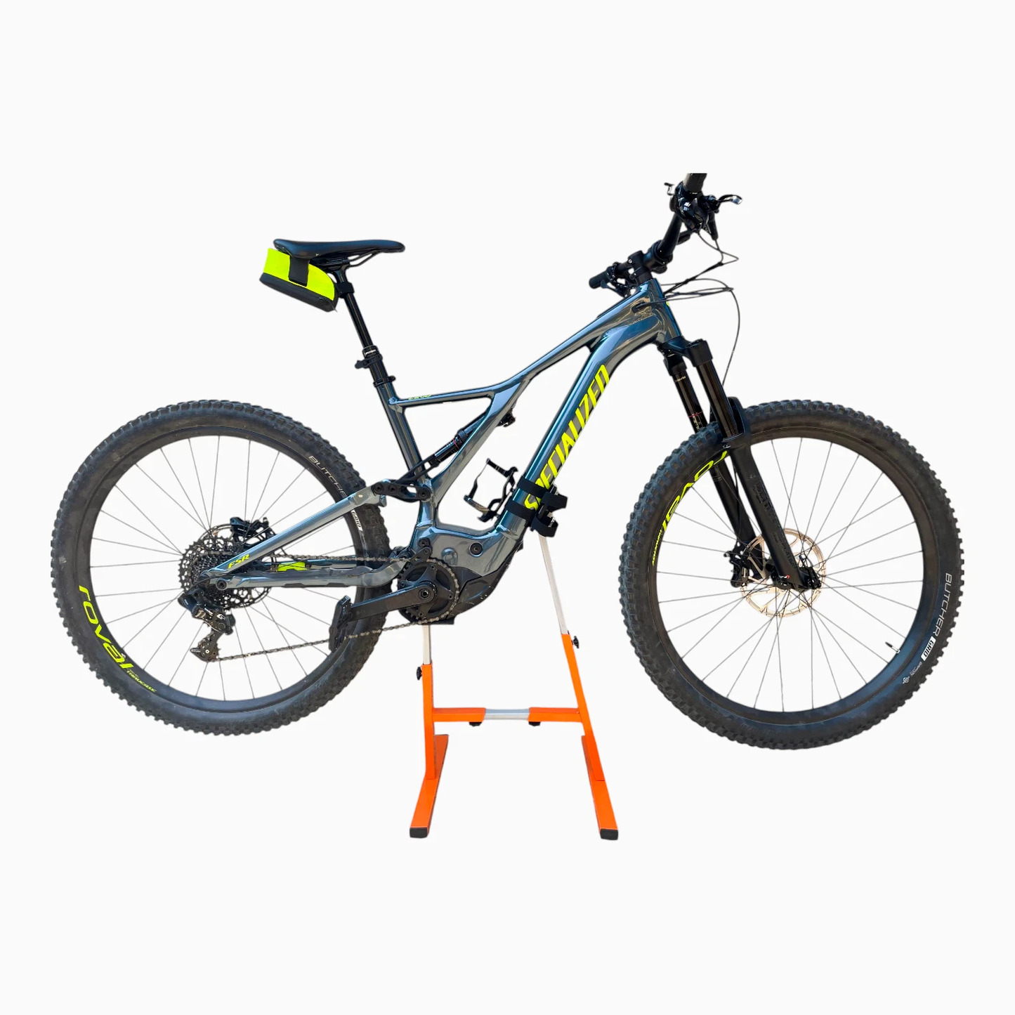 Cavalletto manutenzione e-mtb, regolabile e universale estensibile MiTseven