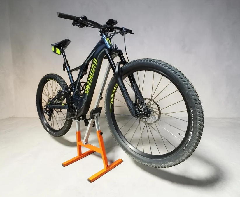 Cavalletto Centrale Manutenzione Bici Emtb E-Bike Universale Regolabile. Codice ITA031BL