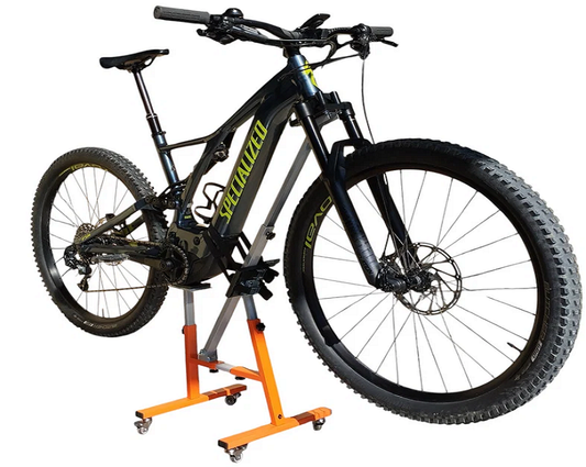Cavalletto Centrale Manutenzione Bici Emtb E-Bike Universale Regolabile. Codice ITA035BLR