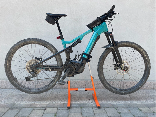 Cavalletto Centrale Manutenzione Bici Emtb E-Bike Universale Regolabile